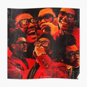 Collage Weeknds Swag Poster RB3006 product Offical Mac Miller Merch