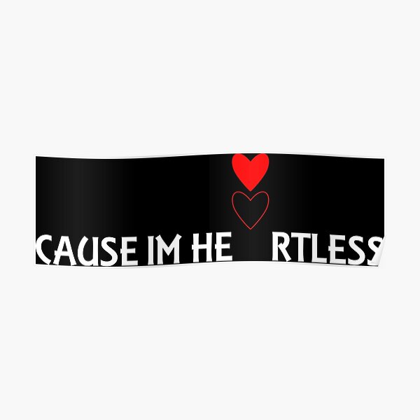 Cause Im Heartless Ryu4hd Poster RB3006 product Offical Mac Miller Merch