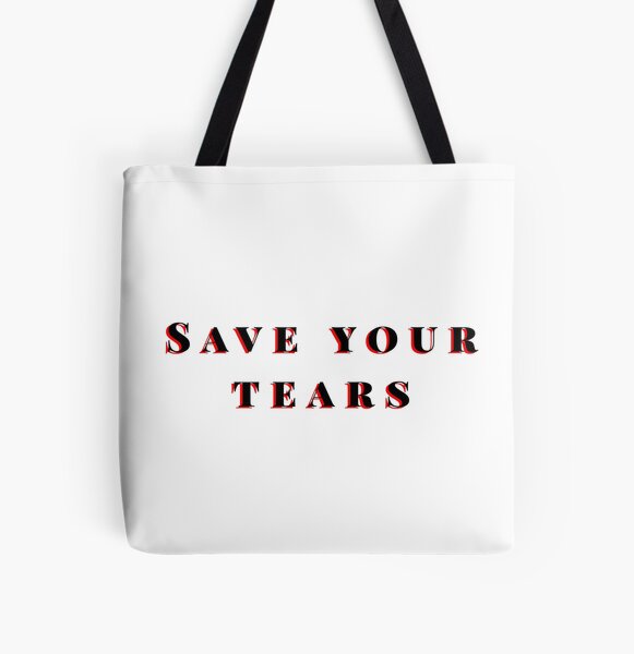 Save your tears The weeknd All Over Print Tote Bag RB3006 product Offical Mac Miller Merch
