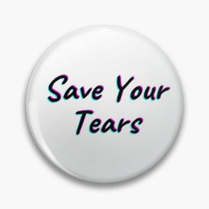 The Weeknd Save Your Tears Pin RB3006 product Offical Mac Miller Merch