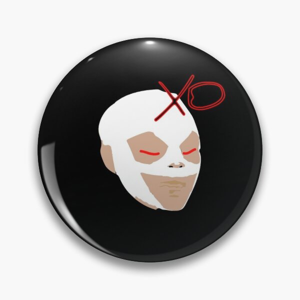 The Weeknd Mask Pin RB3006 product Offical Mac Miller Merch