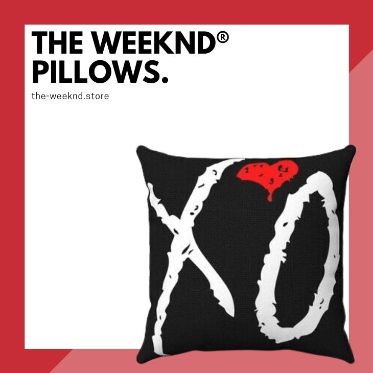 The discount weeknd pillow