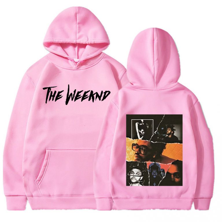 The Weeknd Hoodies - Style Vintage Graphics Double-side Printed Hoodie ...