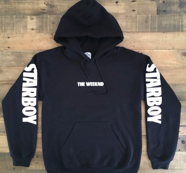 New winter fashion justin bieber sweatshirts men Starboy The Weeknd Tour Merch Black hoodie cotton fleece 3 - The Weeknd Store