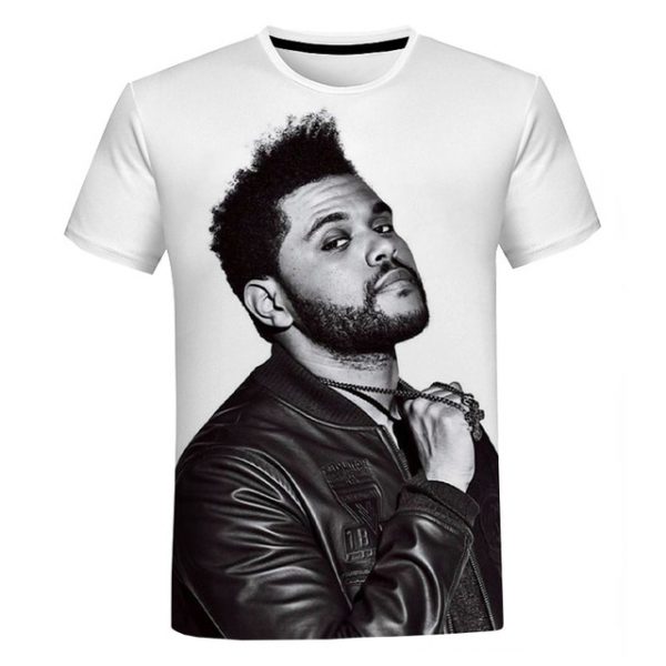 2021 The Weeknd 3D Print T Shirt Unisex Fashion Casual Short Sleeve Hip Hop T shirt 5.jpg 640x640 5 - The Weeknd Store