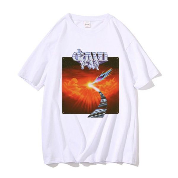 New The Weeknd Dawn Fm Black T shirt Men Women Retro Graphic Print Tshirt Vintage Unisex 1 - The Weeknd Store
