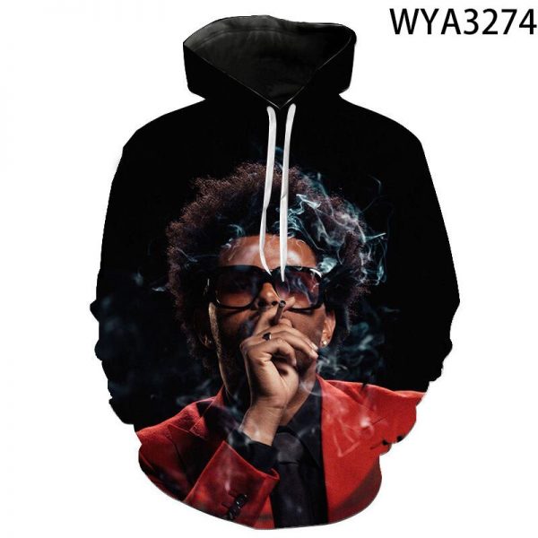 Singer The Weeknd Printed 3D New Hoodies Men Women Children Fashion Long Sleeve Sweatshirts Streetwear Fashion 3 - The Weeknd Store