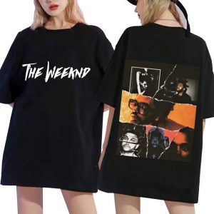 The Weeknd Vintage Unisex Black T Shirt Retro Graphics Double sided Print T Shirts Cotton Men.jpg 640x640 - The Weeknd Store